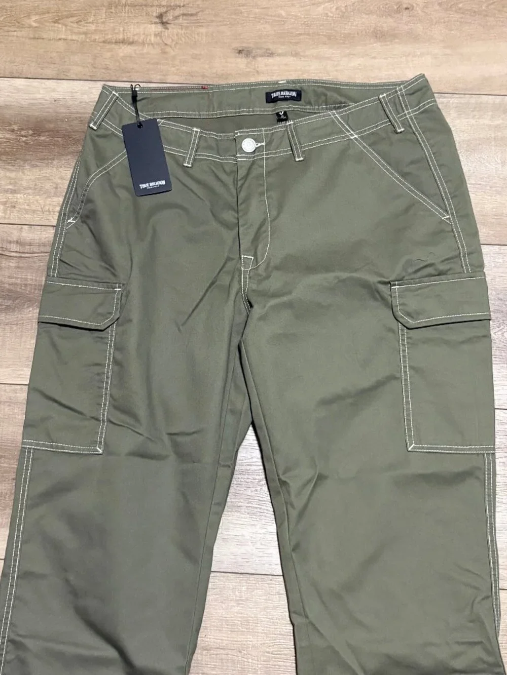NWT True Religion Cargo Pants Men's 36x32